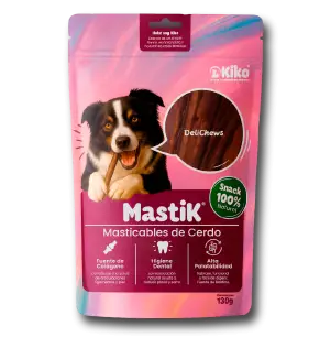 Mastik snack masticable natural de cerdo para perros deshidratado